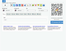 Tablet Screenshot of makeqrcodesonline.com